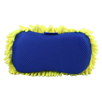 1 Éponge Antibactérienne Écologique Avec Cuivre Et Microfibre, 15 X 10