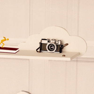 Wooden cloud deals shelf