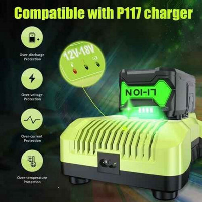 8.0Ah For RYOBI P108 18V 8.0 Plus High Capacity Battery 18 Volt Lithium-Ion New
