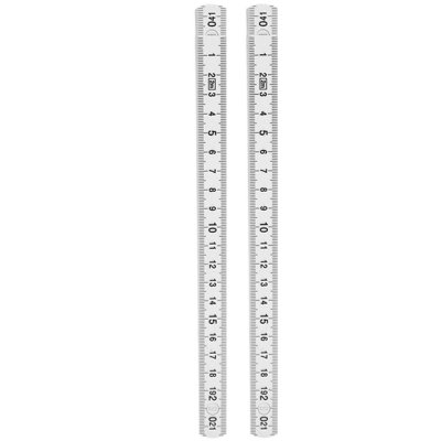 2Pcs 2m Lightweight Folding Carpenter Ruler - Compact Measuring Tool ...