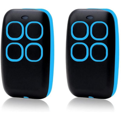 2pcs 4 in 1 Universal Remote Control for Gates and Garages Multi ...