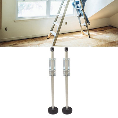 2pcs Adjustable Ladder Leveler - 60cm for Stabilizing Ground and Platform Support