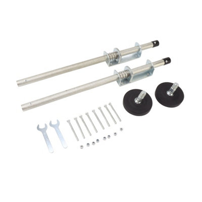 2pcs Adjustable Ladder Leveler - 60cm for Stabilizing Ground and Platform Support