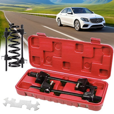 2PCS Car Coil Spring Compressor Heavy Duty Tool Suspension Clamp Kit ...