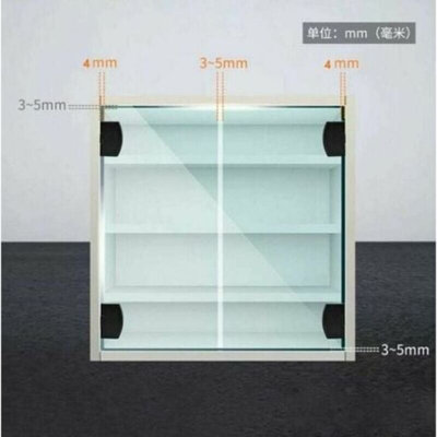 thumbnail image 2 of 2PCS 180 Degree Glass Door Clip Hinge No Drilling Glass Hinge Glass Holder For Glass Thickness 5mm - 8mm 2 of 13