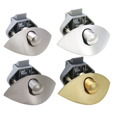 2pcs Half Moon Push Locks for 1.41.6cm Door Caravan Cabinet Door Latch ...