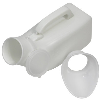 2pcs Male Female Urinal Urine Bottle Unisex Portable Outdoor Toilet Travel Camp