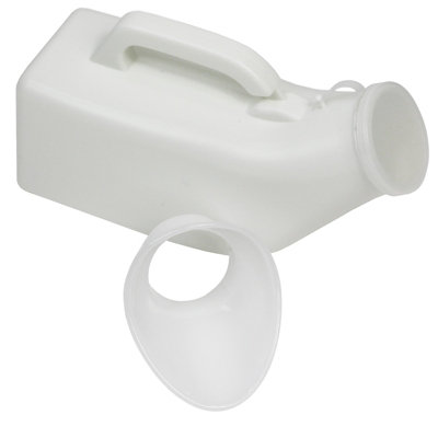 2pcs Male Female Urinal Urine Bottle Unisex Portable Outdoor Toilet Travel Camp - 3