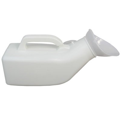 2pcs Male Female Urinal Urine Bottle Unisex Portable Outdoor Toilet Travel Camp - 5