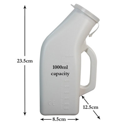 2pcs Male Urine Urinal Bottle Portable Outdoor Men Toilet Car Travel Camping - 8