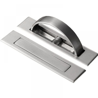 2Pcs Recessed Door Handle Tatami Hidden Handle for Drawer Floor Cabinet ...