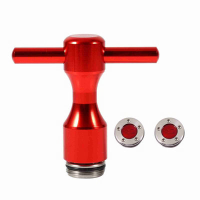 2pcs Red Golf Putter Weights Golf Wrench Spanner Tool For Scotty ...