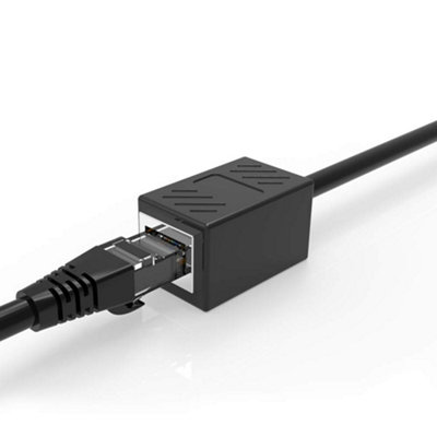 2Pcs RJ45 Coupler Extender, Ethernet Extension Cable Adapter, 8P8C ...