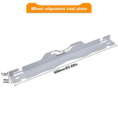 2Pcs Wheel Alignment Plates, Car Toe Positioning Alignment Tool