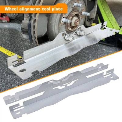 2Pcs Wheel Alignment Plates, Car Toe Positioning Alignment Tool