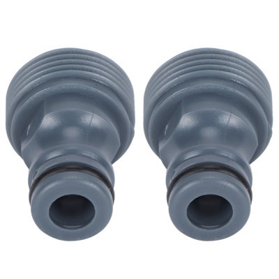 2PcsMale Thread Quick Connector Hose Adapter for Garden Irrigation