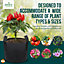2pk 17L Fabric Grow Bags Ideal for Potato & Vegetable Planters Backyard Vegetable Growing Bags Home Gardening