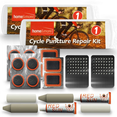 2pk Bike Puncture Repair Kit Puncture Repair Patches, Puncture