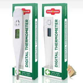 2pk Digital Thermometer for Adults, Children & Thermometer for Baby Temperature - Medical Thermometer - Oral Thermometer