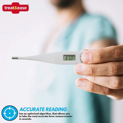2pk Digital Thermometer for Adults Children Thermometer for Baby Temperature Medical Thermometer Oral Thermometer