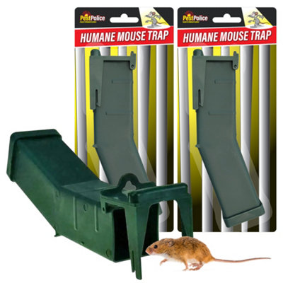 Mouse Traps Indoor for Home, Humane Mouse Trap (Blue)