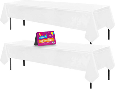 Disposable deals table cloths