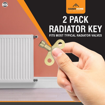 2pk Radiator Key Bleed Key UK Universal, Radiator Bleeding Key, Radiator Key, Heater Bleeding Key, Radiator Valve Key