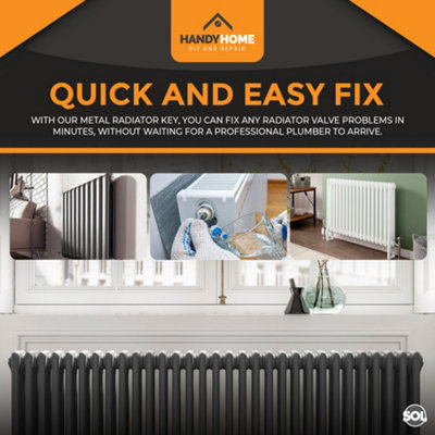 2pk Radiator Key Bleed Key UK Universal, Radiator Bleeding Key ...