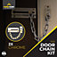 2pk Security Chain for Front Door, Brass Safety Chain Door Lock, Door Chains UPVC Door Chain, Brass Chain Lock for Door