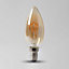 2w E14 SES Vintage Edison Candle LED Light Bulb 1800K T-Spiral Filament High CRI Dimmable - SE Home