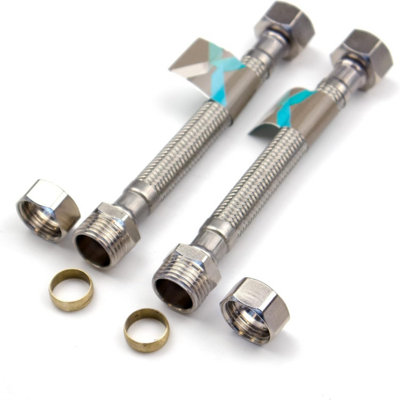 2x 15mm Compression x 1/2