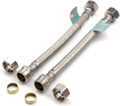 2x 15mm Compression x 1/2