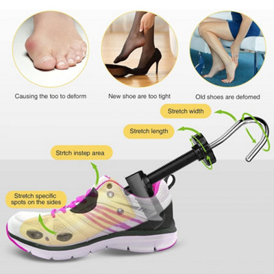 thumbnail image 2 of Adjustable Shoe Stretcher Expander - Sneaker Trainer Tree Shaper For Men/Women, UK 2 of 4