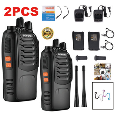 Ricetrasmittente Baofeng BF-88E PMR 400-470MHz - 16 Canali, 1000m Di Portata, Batteria 1500mAh - Scegli Il Pacco (1/2/4/8 Pezzi) Con Auricolari - Foto 4