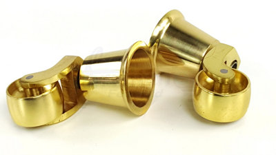 2x BRASS CASTOR & CUP REPLACMENT 32mm BRASS CASTORS FIX WITH SCREW OR BOLT NOT SUPPLIED