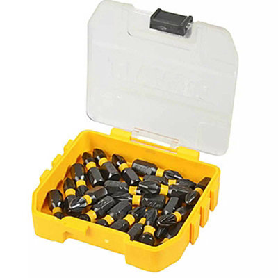 2x Dewalt 25Pc PZ2 Impact Extreme Torsion Screwdriver Bit Set FLEXTORQ Case - 4