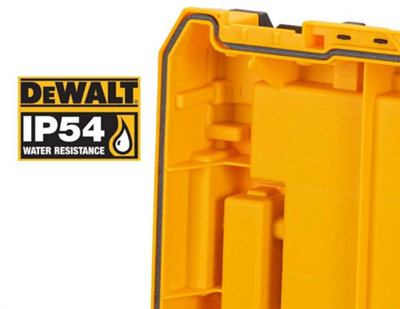2x Dewalt DWST83346-1 TSTAK 2.0 VI Deep Tool Storage Case Heavy Duty 23L No Tote - 7