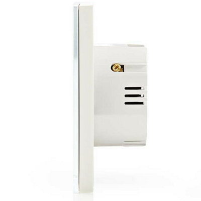 2x Double WiFi Light Switch & Auto Timer Wireless Control Lamp Wall Plate