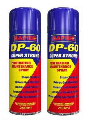 2x DP-60 Penetrating Releasing Cleaning Maintenance Spray Lubricant ...