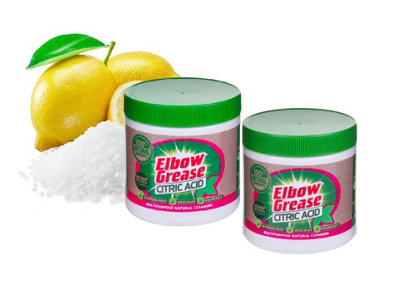 2x Elbow Grease Citric Limescale Remover Degreaser Multipurpose Cleaner 250g