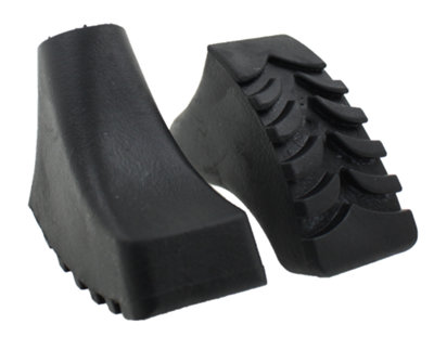 2x HIKING TREKKING STICK FOOT FERRULES ENDS TIPS 12mm (1/2") FOR LEKI NORDIC