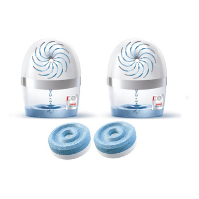 2x Large AERO 360 Dehumidifier Moisture Trap UniBond Home Damp Absorber at B&Q