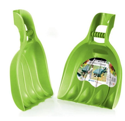 2x Leaf Grabs Grabber Hand Held Collector Gather Leaves Cleaning Garden Scoops - 4
