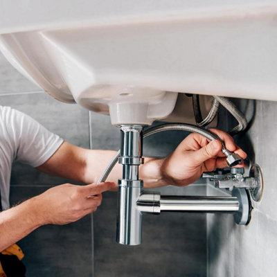 Xcel Home 10x M10 X1/2 Flexible Tap Connectors (500mm) | 10 Lengths | 5 Pairs Of BSP Kitchen/Basin Monobloc Mixer Flexi Pipe Tails | Braided Stainless Steel