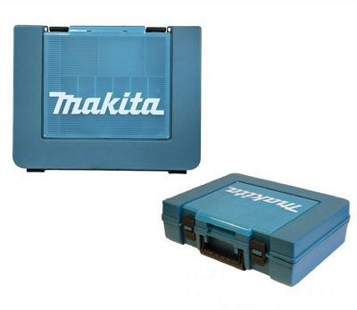 2X Makita 18v Tool Storage Case Toolbox Twin Pack Case + Organiser In Lid LXT202
