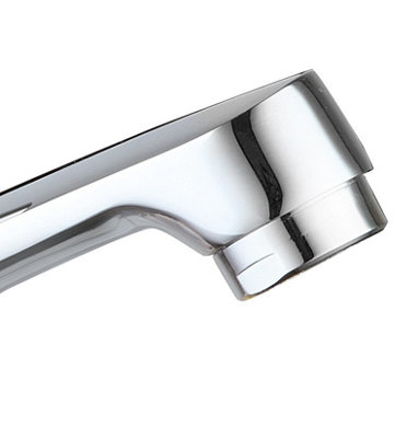2x Mono Basin Sink Tap 1/2" Push Down Delay Self Close Closing Non Concussive - 3