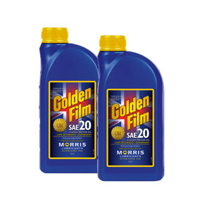 2x MORRIS SAE 20 Classic Motor Oil 1L - Mineral Engine Oil API SD/CC
