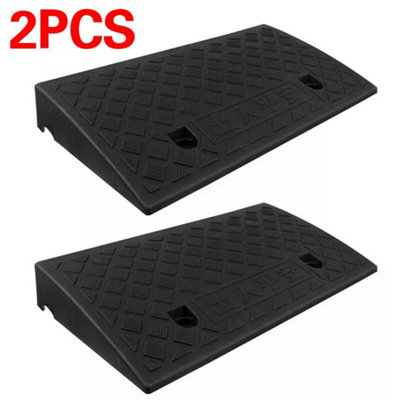 2x Portable Kerb Ramp Wheelchair HGV Car Threshold Access
