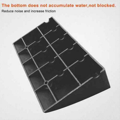 2X Rubber Kerb Ramps, Heavy Duty 50cm Wheelchair and Vehicle Access ...