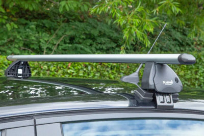 2x Summit Premium Roof Rack Cross Bars Alumunium Standard Multi-Fit ...